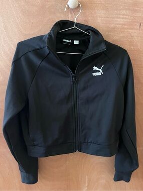 Puma Women's Black T7 Track Jacket